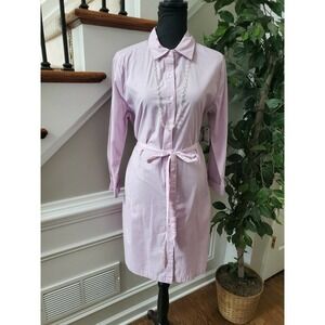 City Streets Collared Buttons Knee Length Dress
